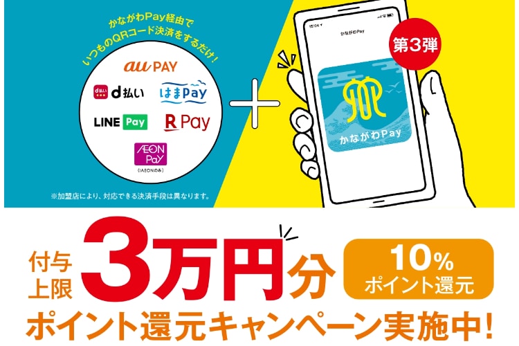 かながわPayでシーパラをお得に楽しもう！※ポイント付与は終了いたし